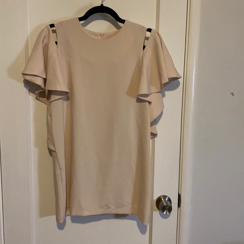 Off shoulder mini dress